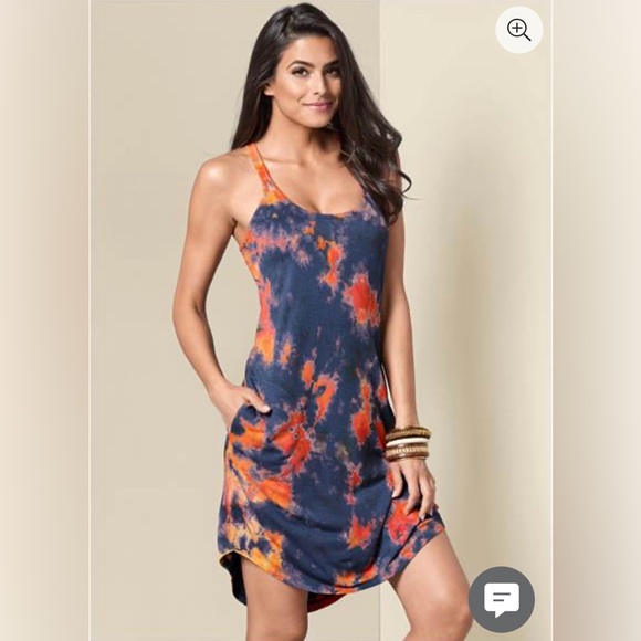 VENUS Dresses & Skirts - NWT Venus Tie Dye Tank Dress